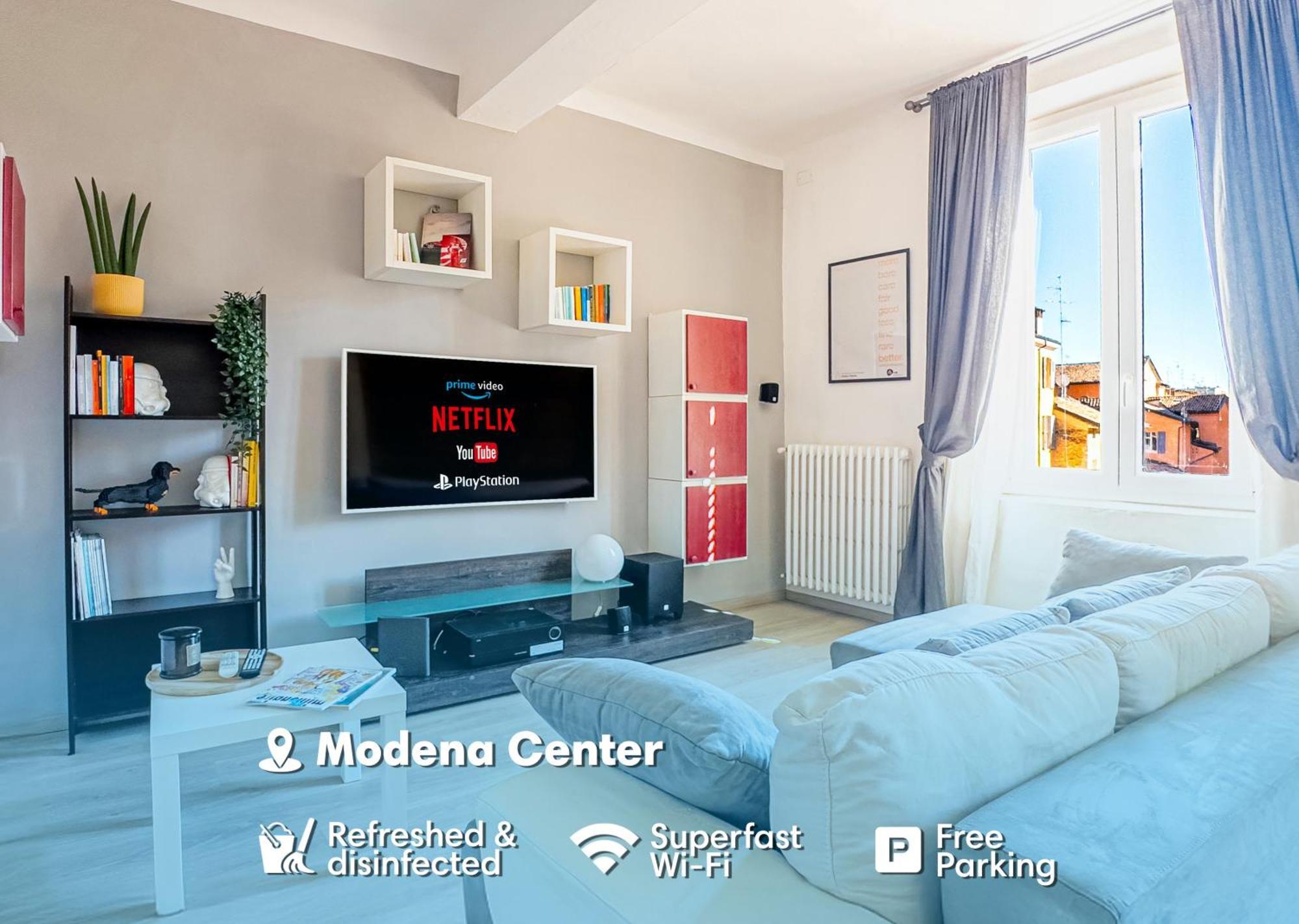 Luxury Apartment Next To The Francescana Modena Luaran gambar